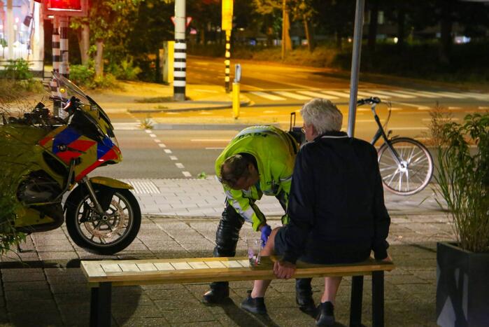 Fietser behandeld na ongeval met auto