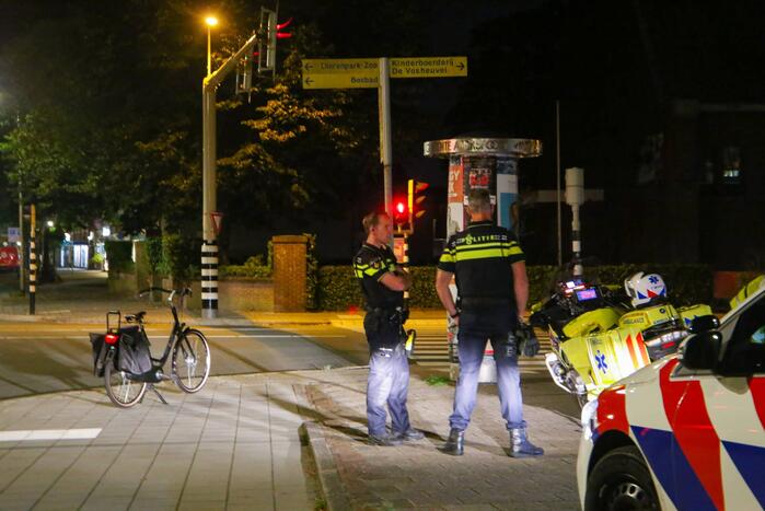 Fietser behandeld na ongeval met auto