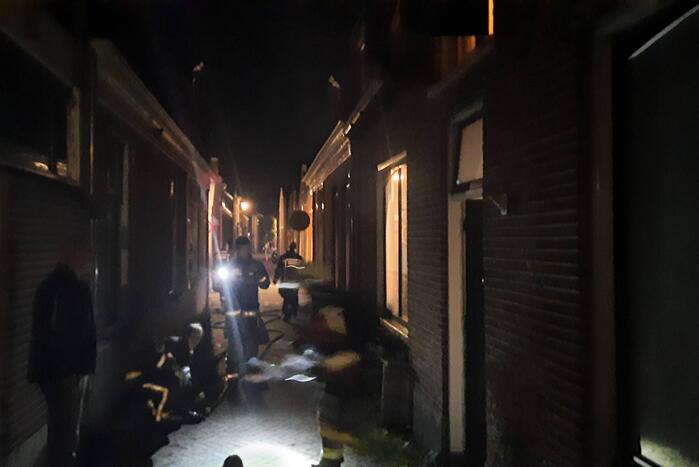 Woning vol rook door vergeten pan