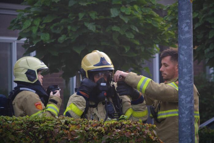 Brand in woning door vergeten pan