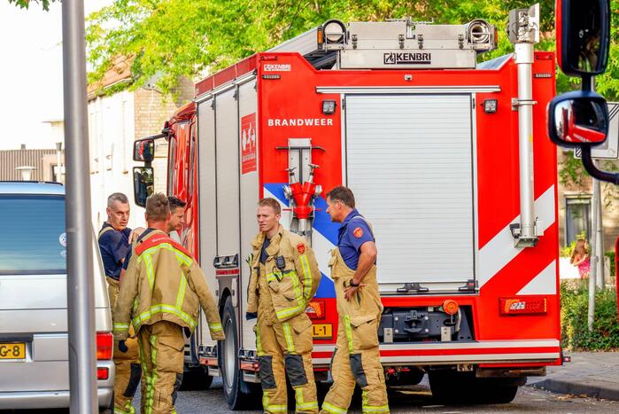 Brandweer controleert keuken na pannetje op vuur