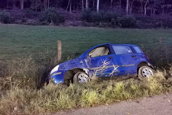 Auto aangetroffen in sloot