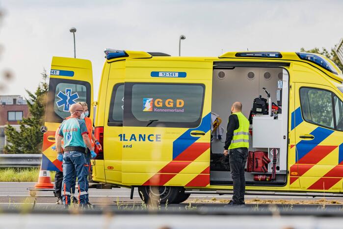 Veel schade bij ongeval met meerdere voertuigen