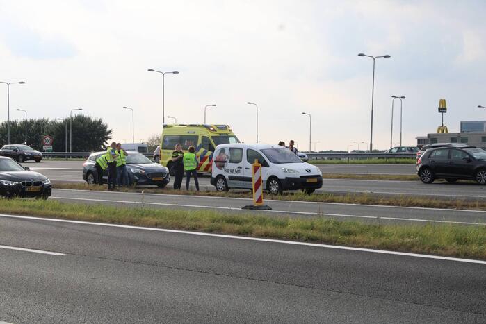 Veel schade bij ongeval met meerdere voertuigen