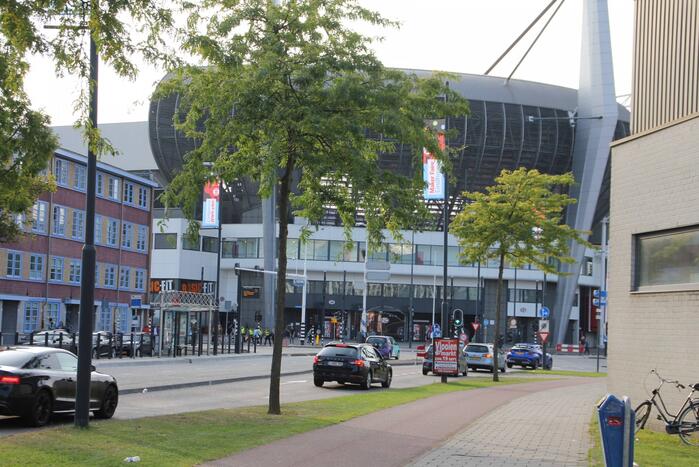 Veel politie op de been door voetbalwedstrijd
