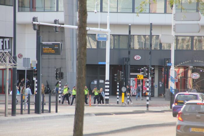 Veel politie op de been door voetbalwedstrijd