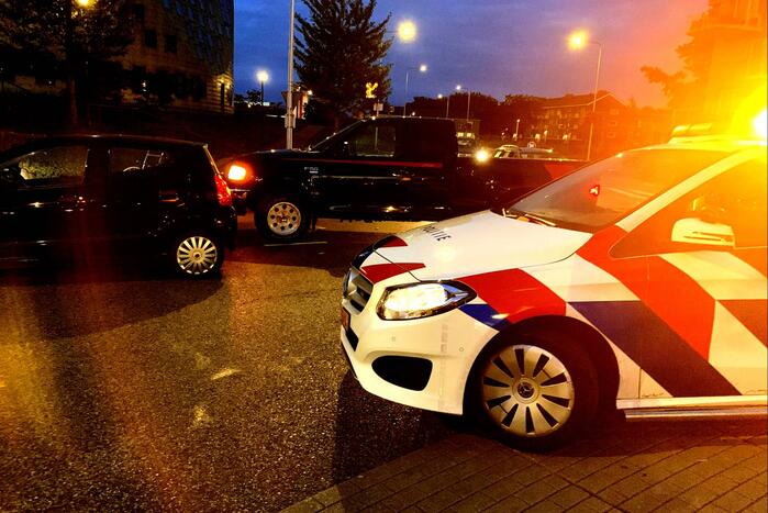 Fietser gewond door ongeval op rotonde