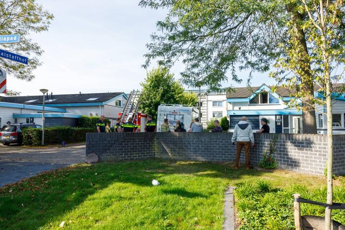 Veel rook bij slaapkamerbrand