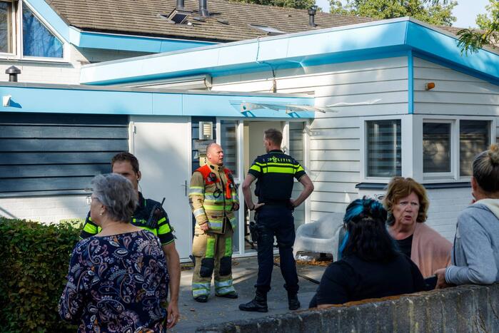 Veel rook bij slaapkamerbrand