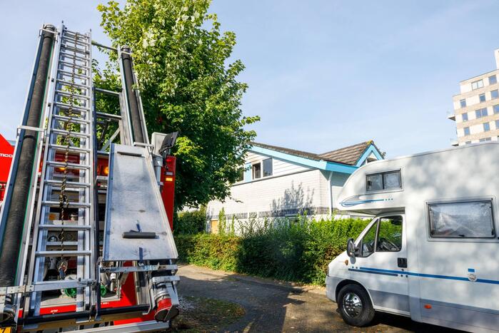 Veel rook bij slaapkamerbrand