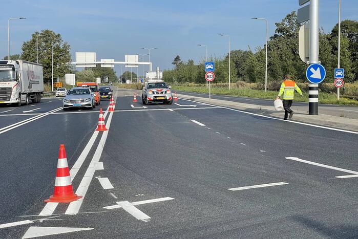 Flinke schade bij botsing op kruising
