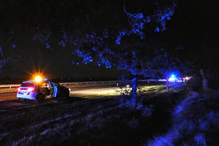 Persoon gewond bij ongeval op Rijksweg