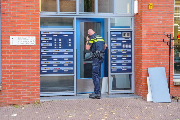 Forensisch onderzoek in appartement