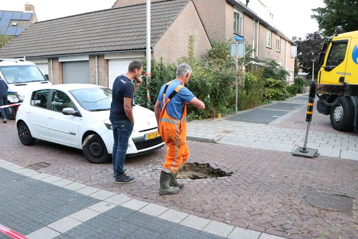 Meerdere sinkholes zorgen voor wateroverlast