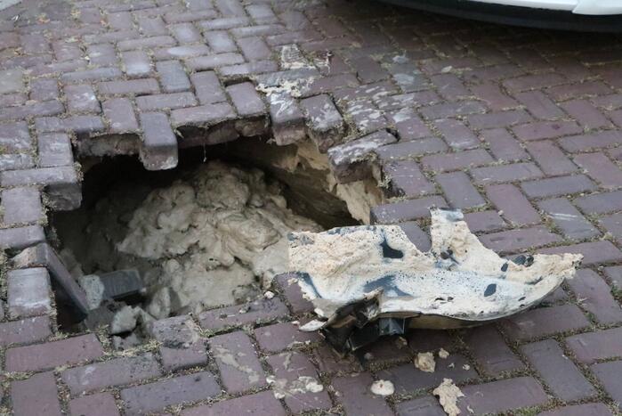 Meerdere sinkholes zorgen voor wateroverlast