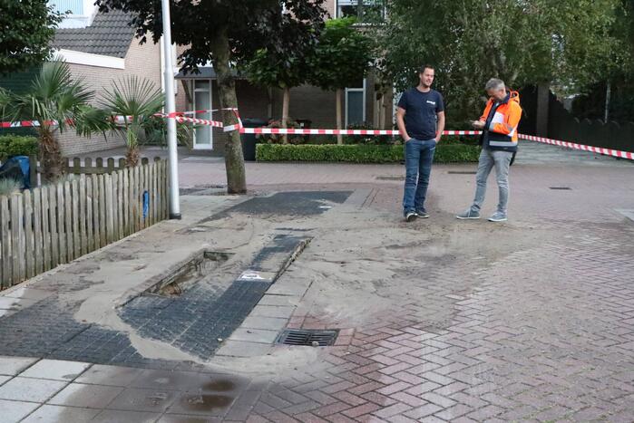 Meerdere sinkholes zorgen voor wateroverlast