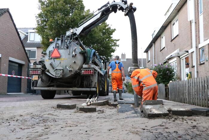 Meerdere sinkholes zorgen voor wateroverlast