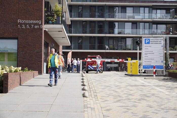 Waterlekkage in flatwoning