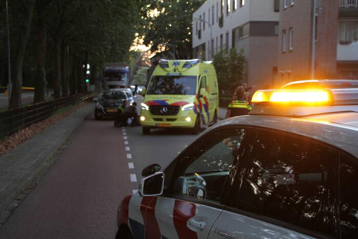 Voetganger aangereden door personenauto