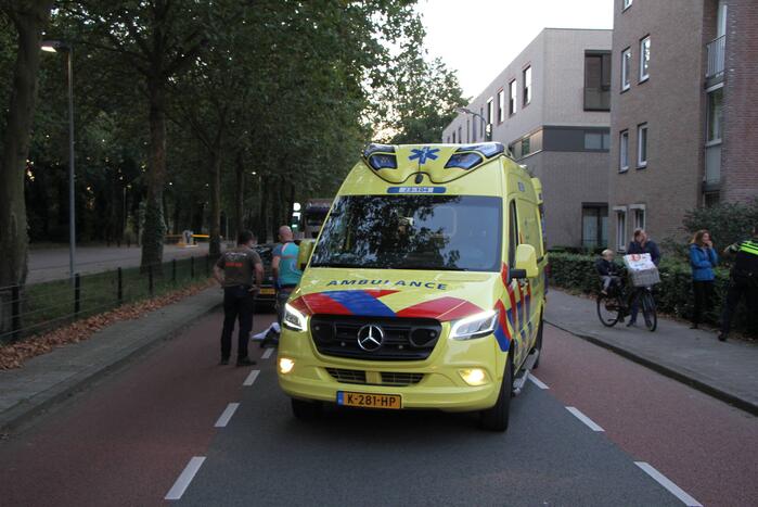 Voetganger aangereden door personenauto