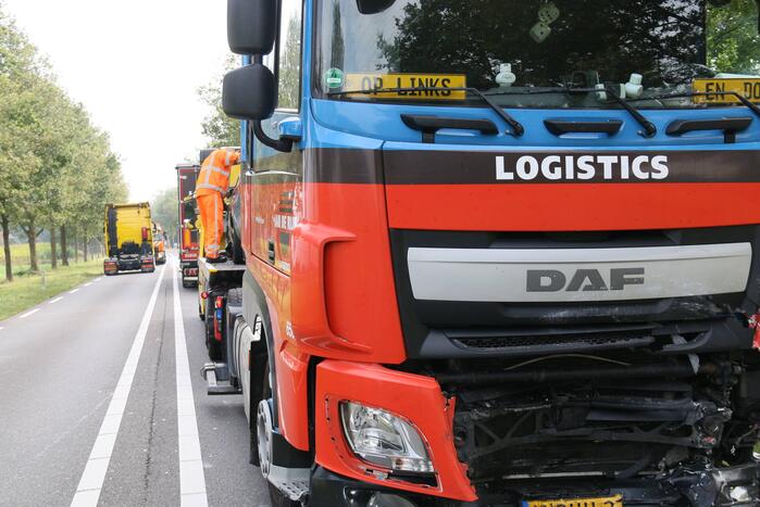 Bestuurder overleden bij ernstig ongeval