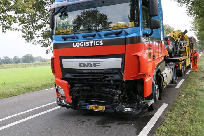 Bestuurder overleden bij ernstig ongeval