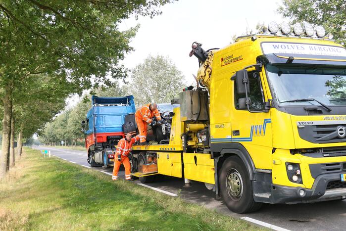 Bestuurder overleden bij ernstig ongeval