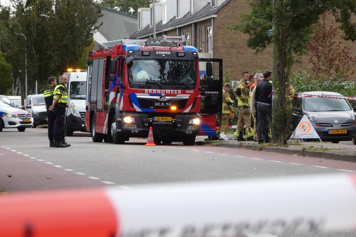 Flat ontruimd door gaslucht