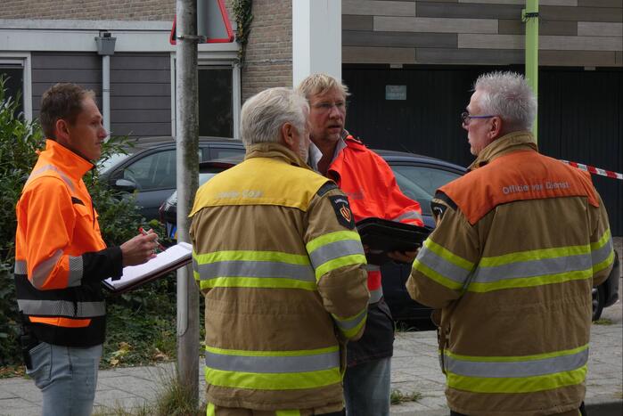 Flat ontruimd door gaslucht