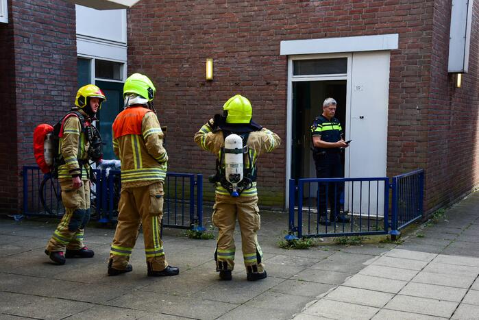 Politie houdt persoon aan na dreiging met gaskraan