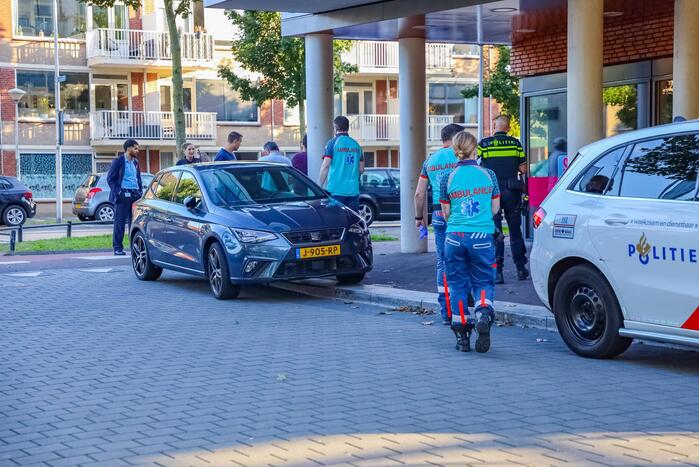 Scooterrijder gewond na uitwijkmanoeuvre