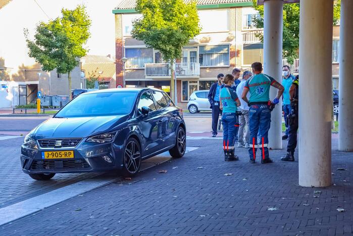 Scooterrijder gewond na uitwijkmanoeuvre