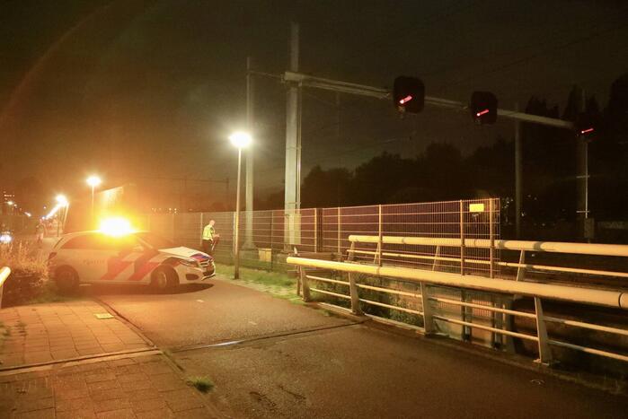 Geen treinverkeer mogelijk na aanrijding