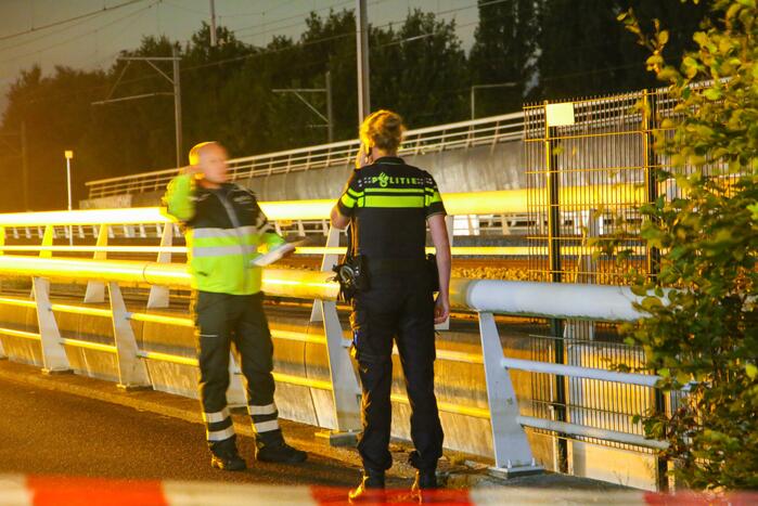 Geen treinverkeer mogelijk na aanrijding