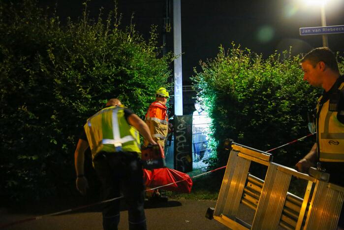 Geen treinverkeer mogelijk na aanrijding