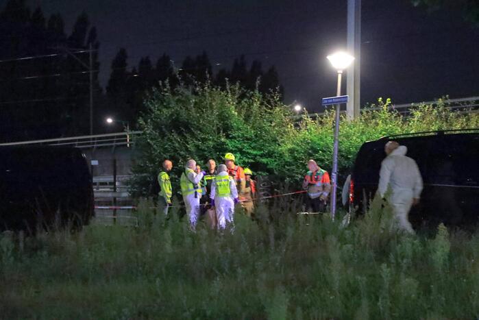 Geen treinverkeer mogelijk na aanrijding