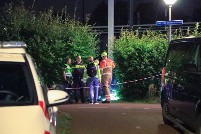 Geen treinverkeer mogelijk na aanrijding