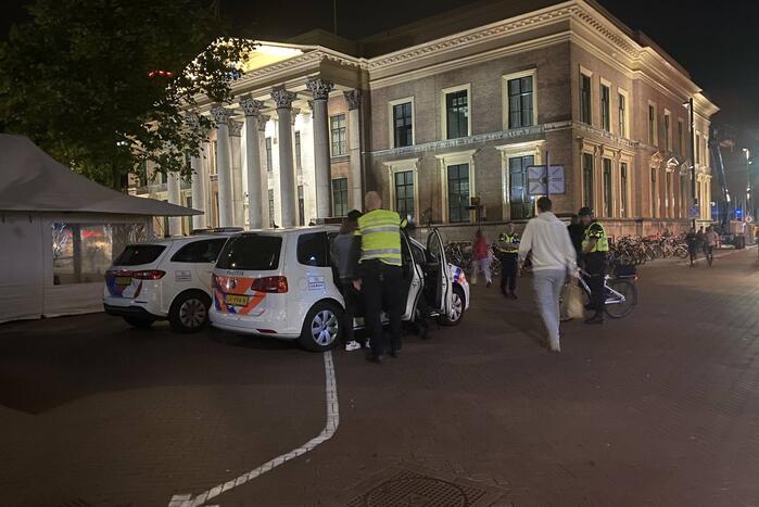 Politie houdt persoon voor rijden onder invloed