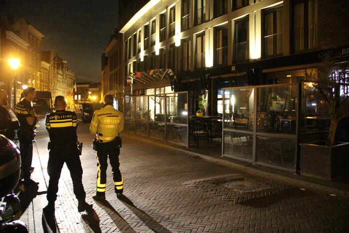 Gewonde en waarschuwingsschot bij steekpartij