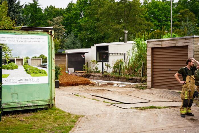 Man ernstig gewond bij werkzaamheden bouwplaats