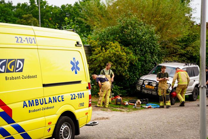 Man ernstig gewond bij werkzaamheden bouwplaats