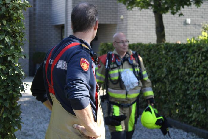 Onkruidbrander veroorzaakt brand in spouwmuur