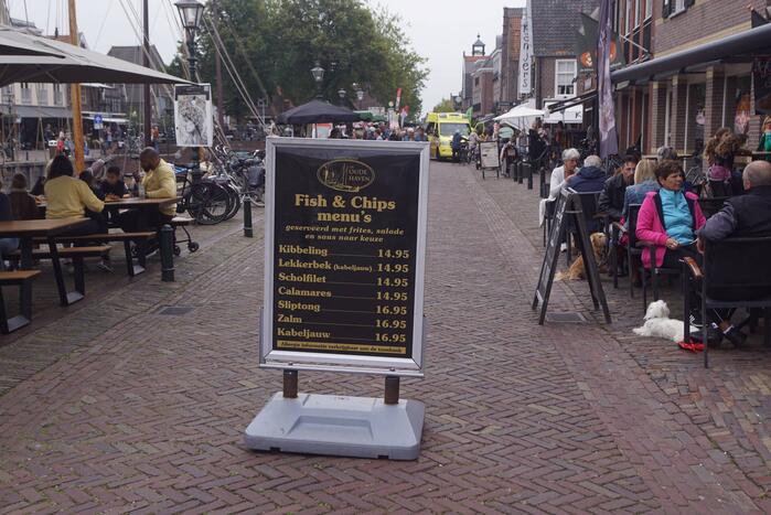 Straat niet goed toegankelijk voor hulpdiensten