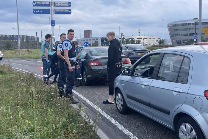 Veel schade bij kop-staart botsing