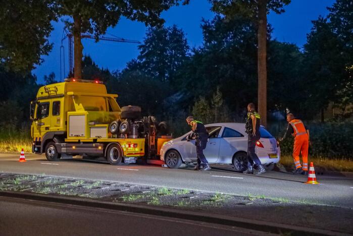 Persoon gewond door steekpartij in personenauto
