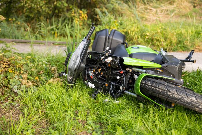 GO Sharing 45 km deelscooter vernield aangetroffen