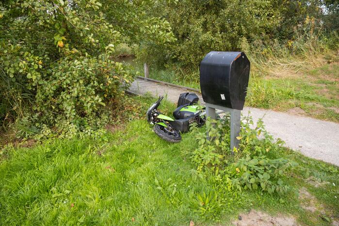 GO Sharing 45 km deelscooter vernield aangetroffen
