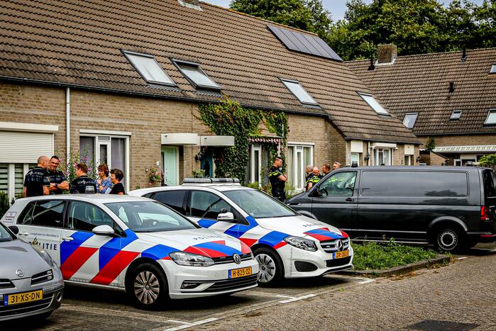 Onderzoek naar overleden persoon in woning