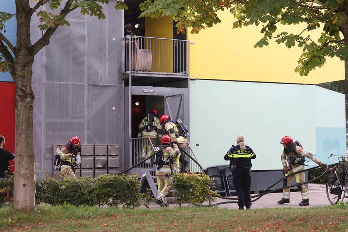 Studenten vergeten pannetje op het vuur