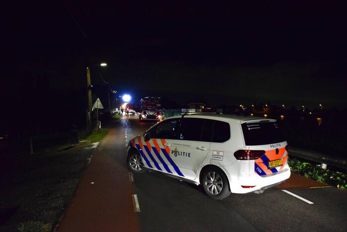 Zoekactie naar persoon te water na gevonden fiets